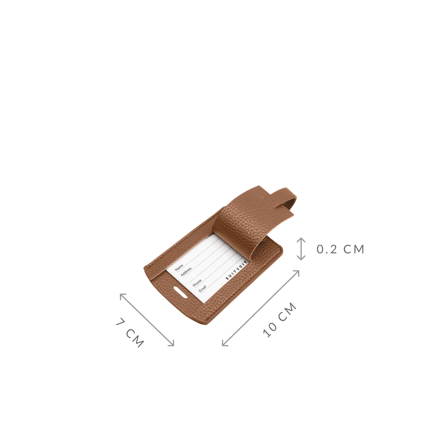 Fab Seventies - Camel - Luggage Tag - Image 5