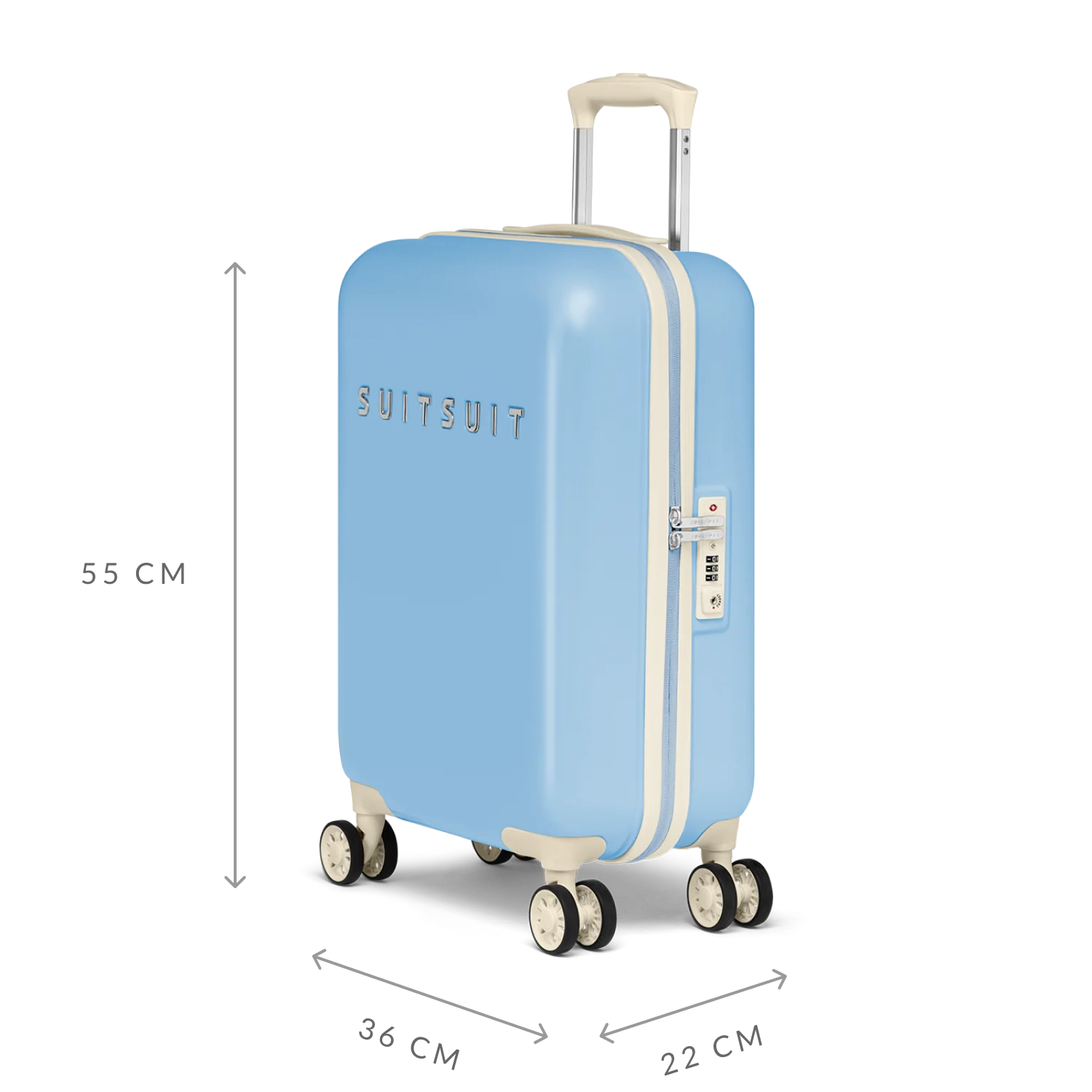 Fabulous Fifties - Chambray Blue - Duo Set (55/76 cm) - Image 3