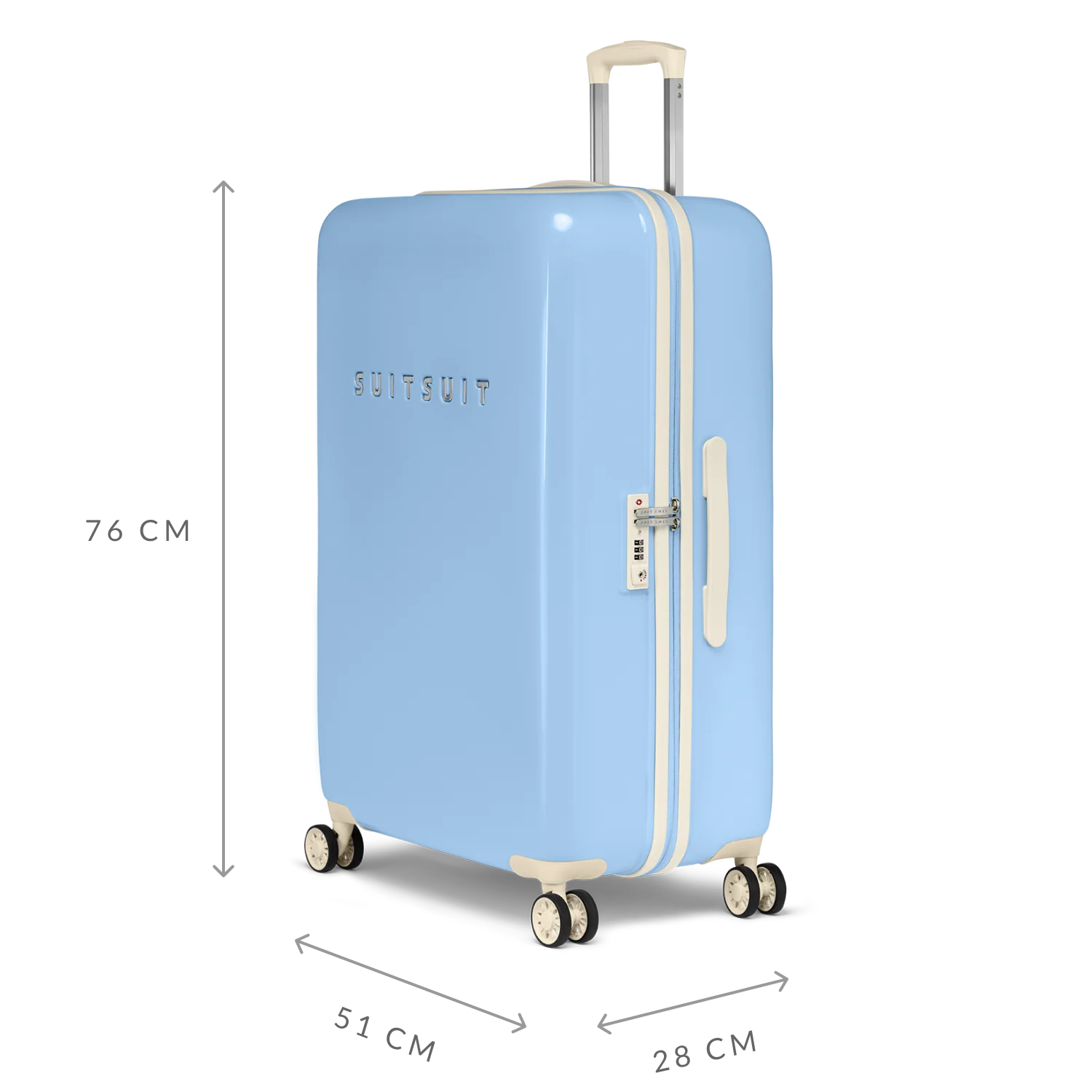 Fabulous Fifties - Chambray Blue - Safe Travels Set (76 CM) - Image 3