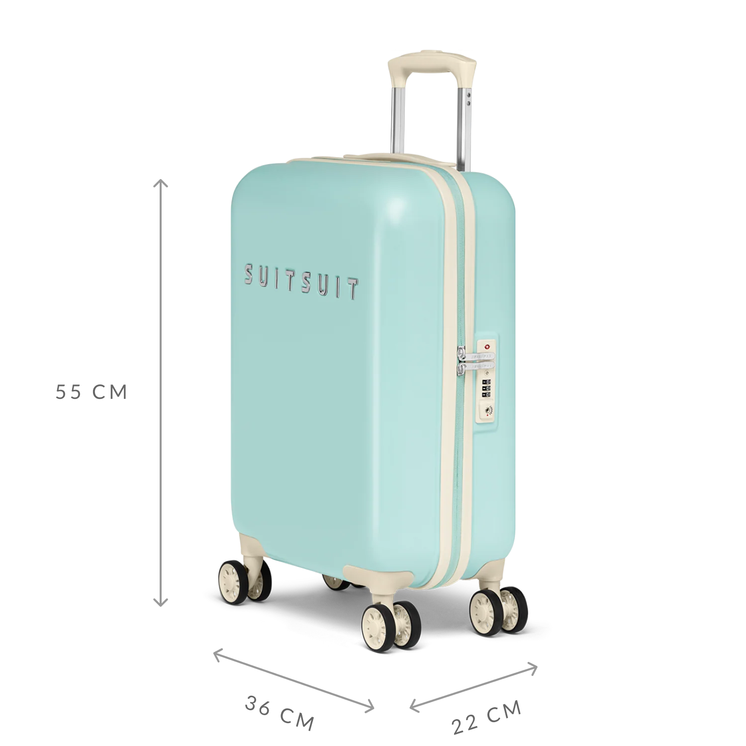 Fabulous Fifties - Luminous Mint - Safe Travels Set (55 CM) - Image 3