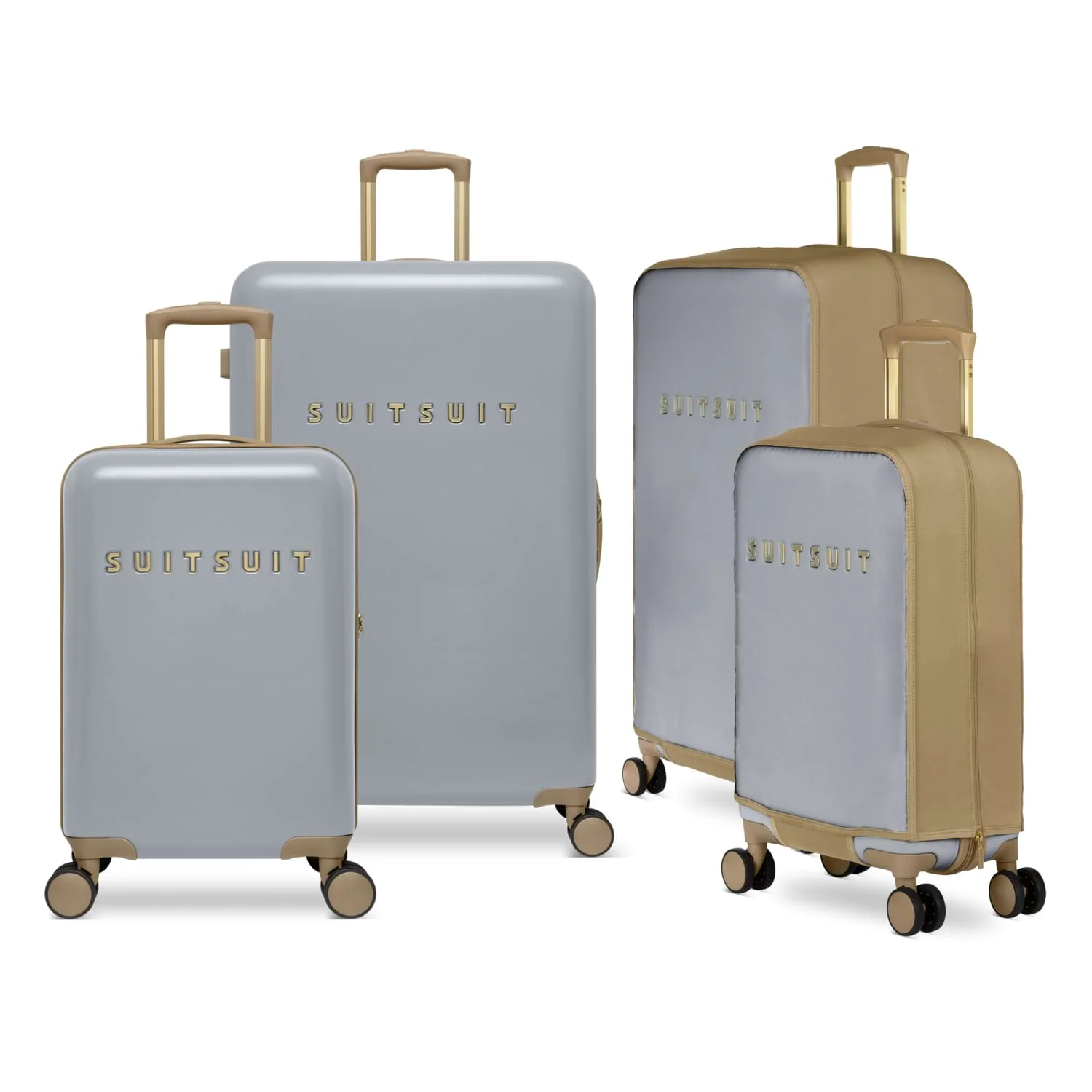 Fusion - Frosted Grey - Safe Travels Set (55/76 cm)