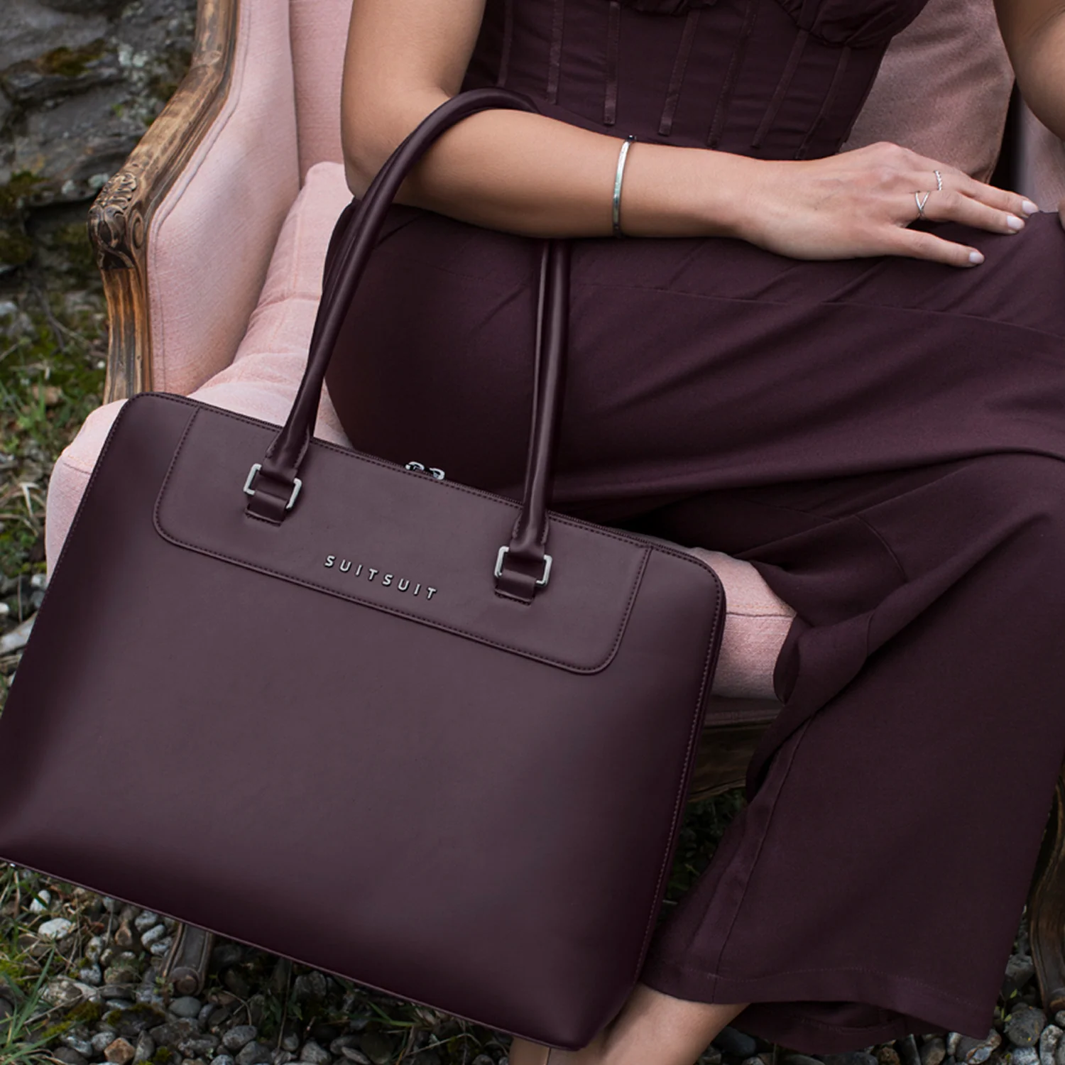 Mystique - Cherry Lacquer - Laptop Bag - Image 12