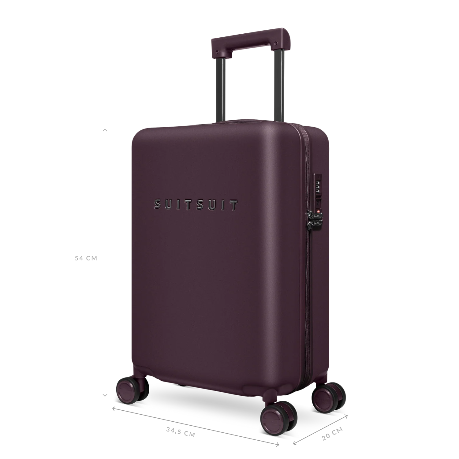 Mystique - Cherry Lacquer - Luggage Set (55/66/76 cm) - Image 3