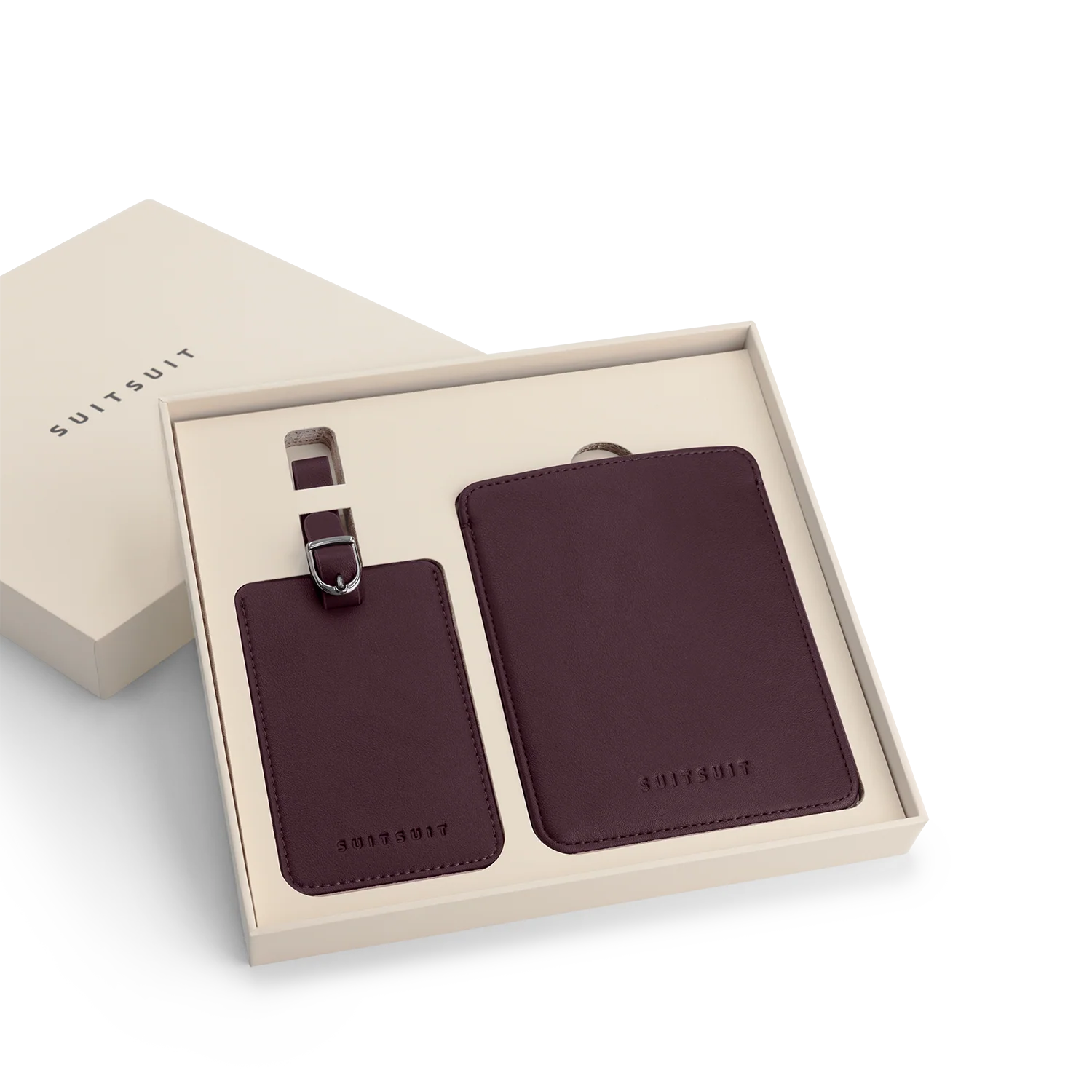 Mystique - Cherry Lacquer - Passport Sleeve & Luggage Tag L - Image 2