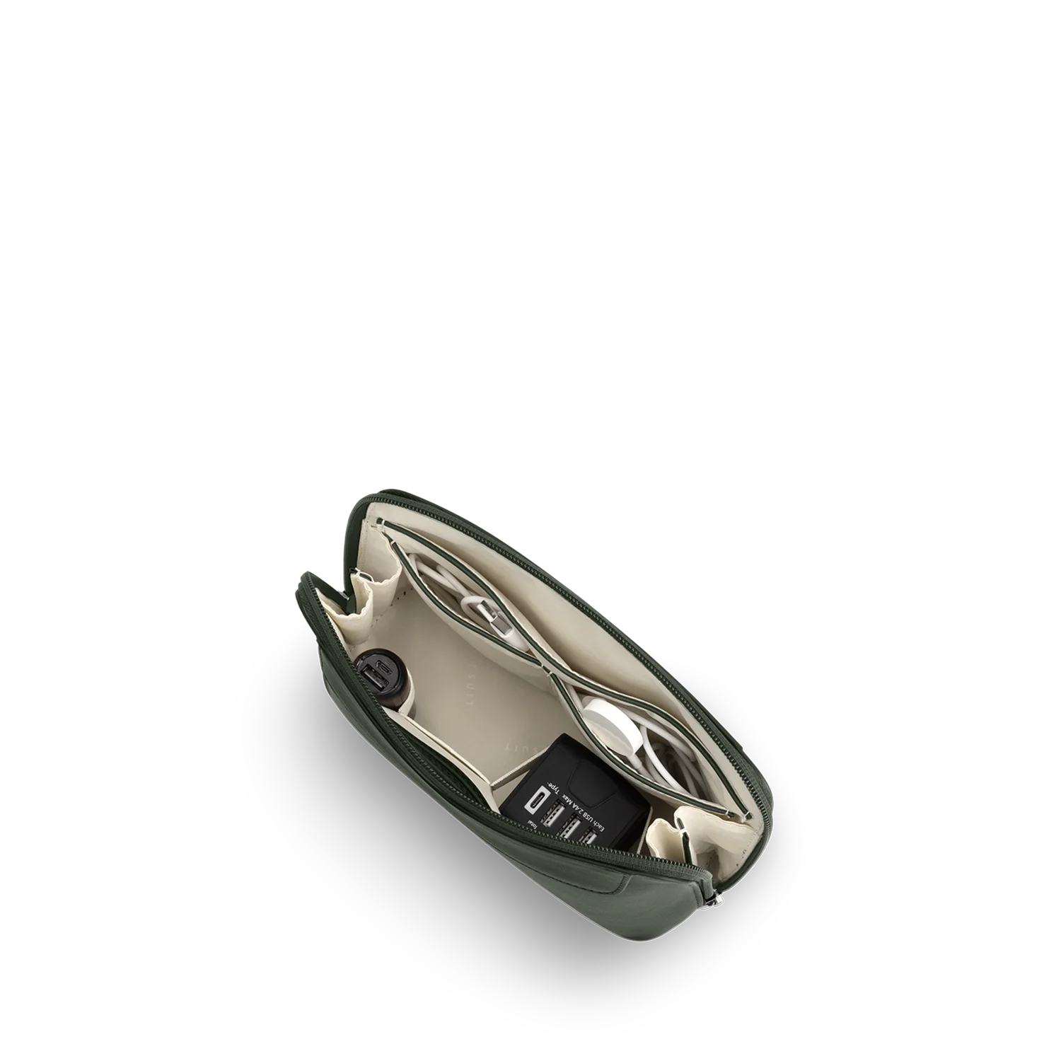 Mystique - Dark Olive - Laptop Accessories Bag - Image 6