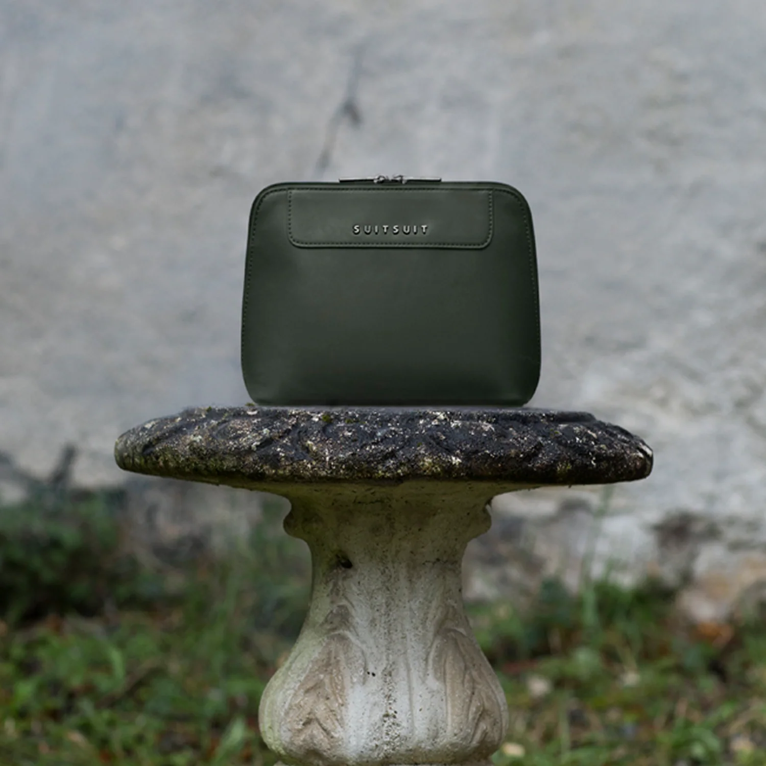Mystique - Dark Olive - Laptop Accessories Bag - Image 8
