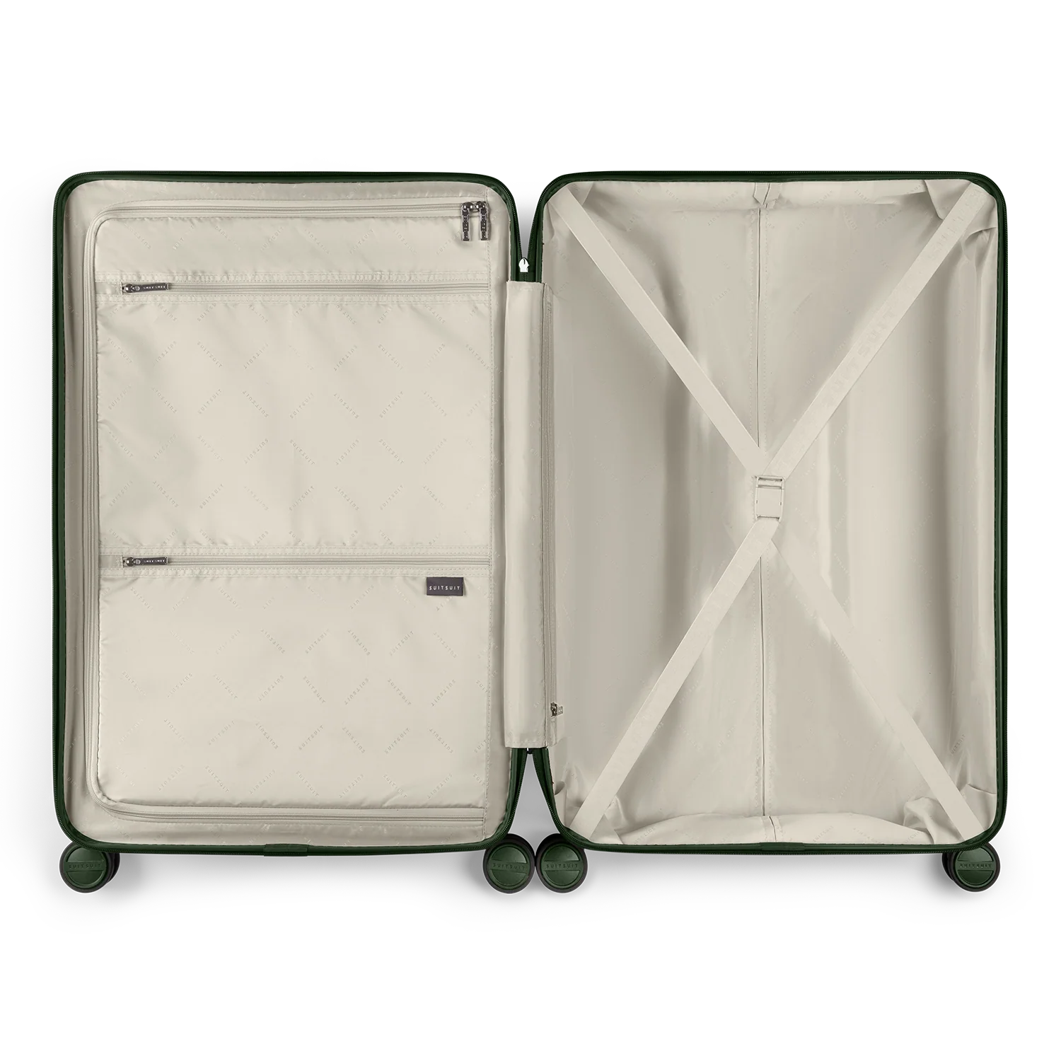 Mystique - Dark Olive - Luggage Set (55/66/76 cm) - Image 8