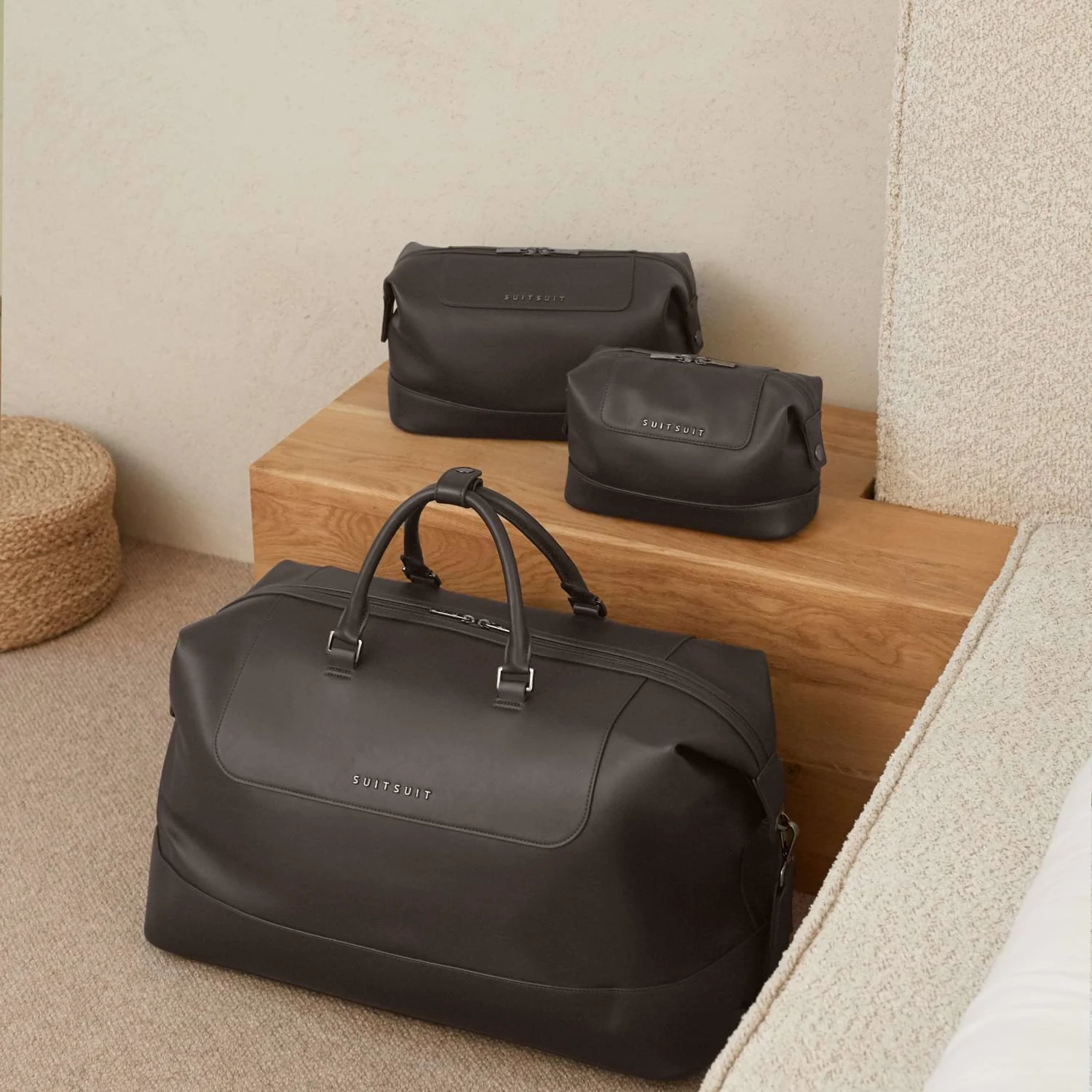 Mystique - Ground Coffee - Toiletry Bag XL & Make-up Bag - Image 2