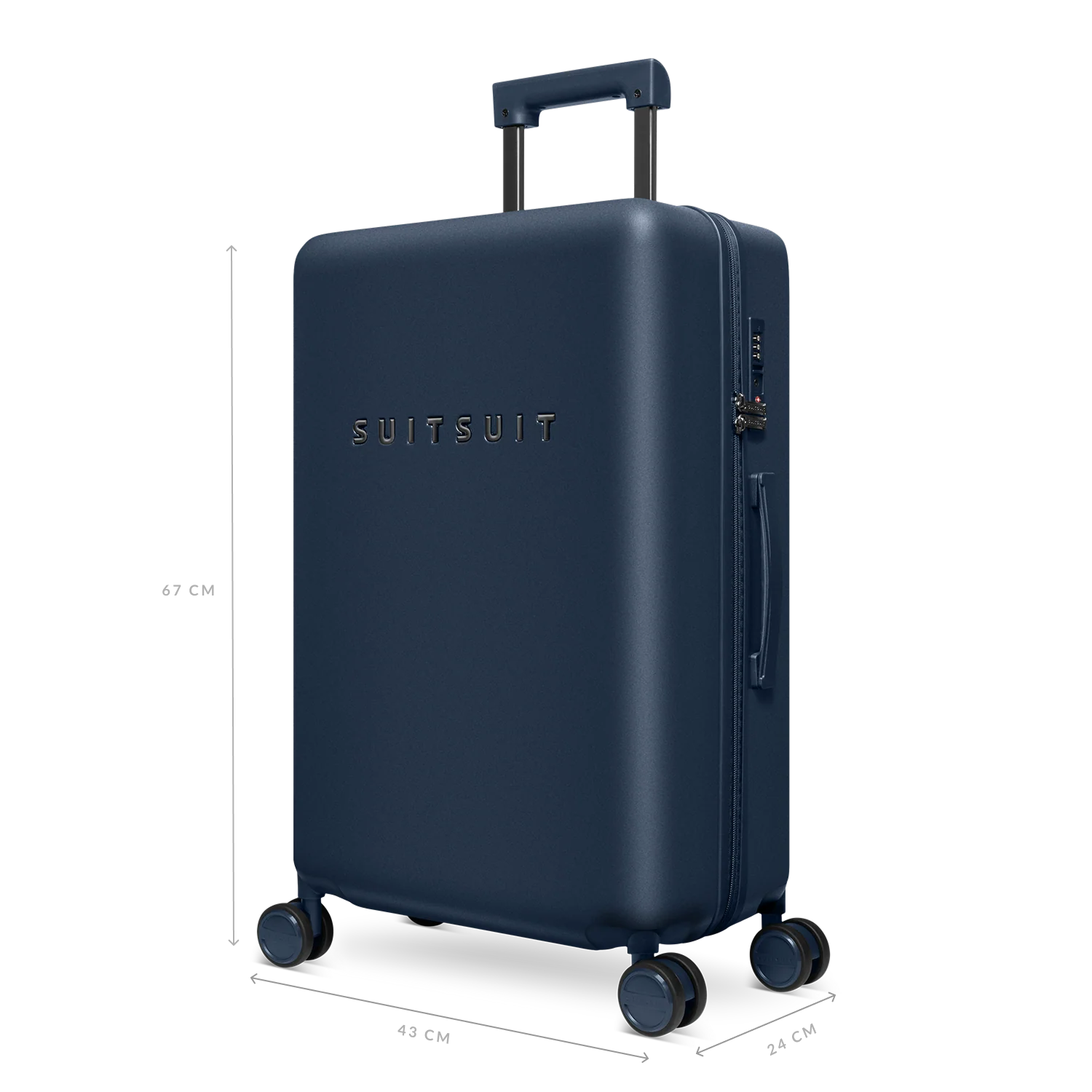 Mystique - Midnight Blue - Luggage Set (55/66/76 cm) - Image 5