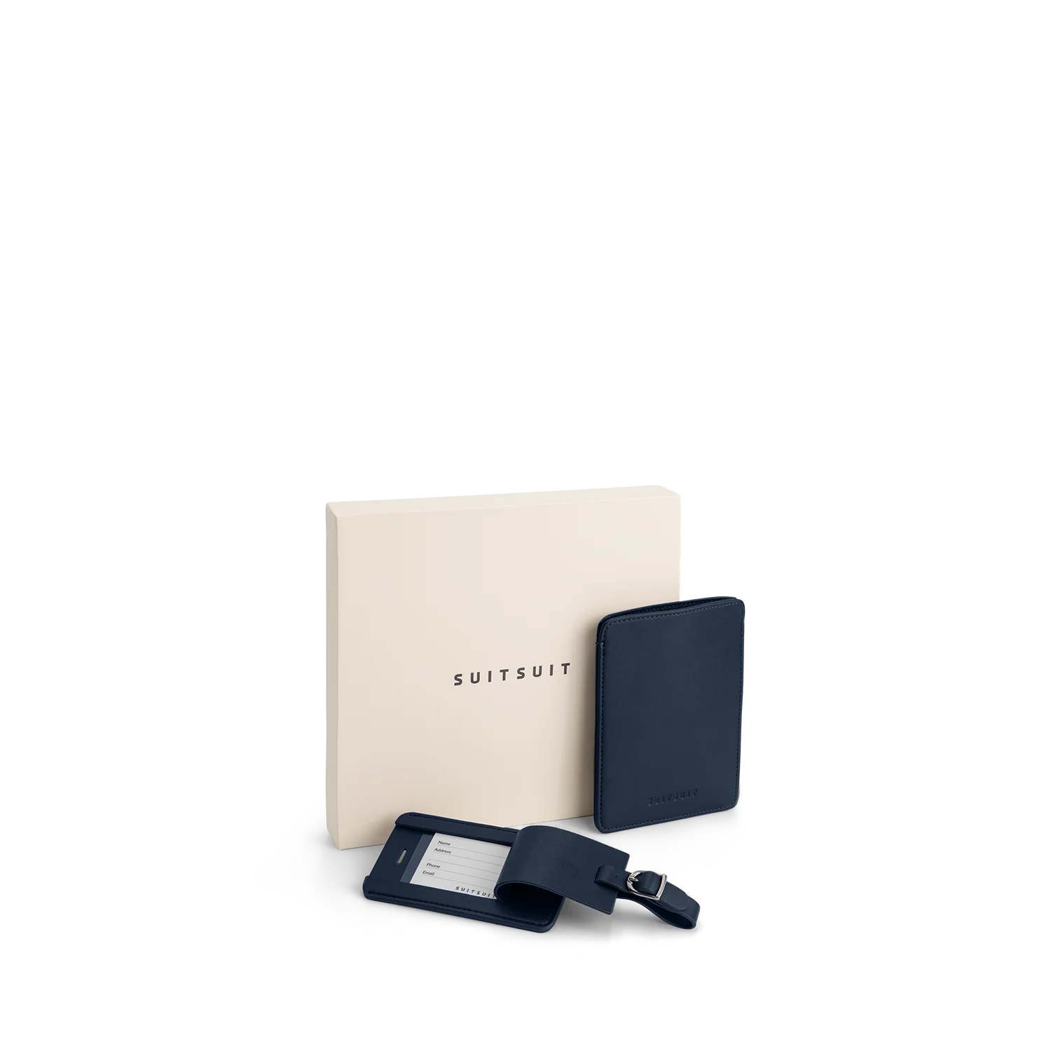 Mystique - Midnight Blue - Passport Sleeve & Luggage Tag L