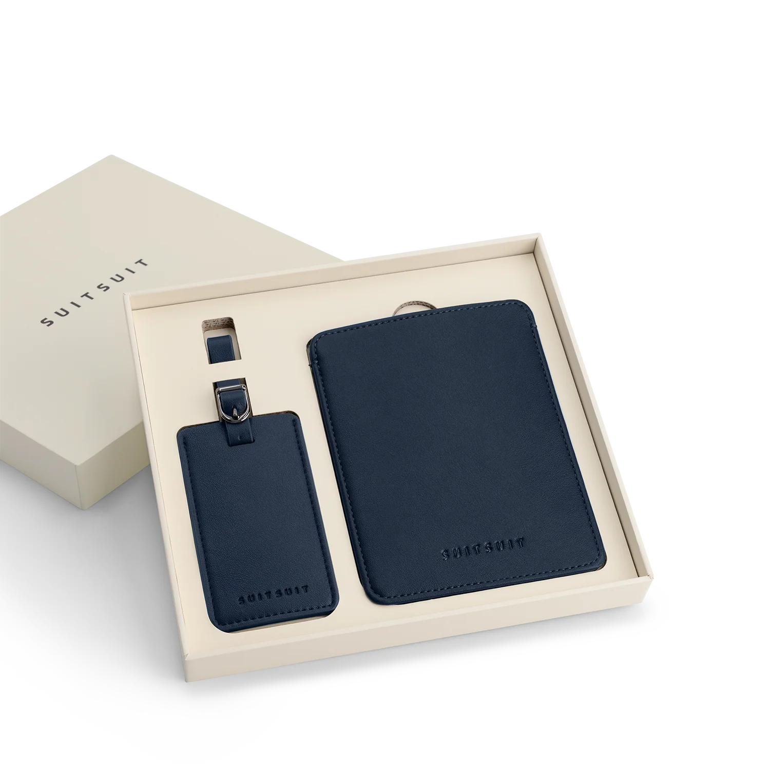 Mystique - Midnight Blue - Passport Sleeve & Luggage Tag M - Image 2