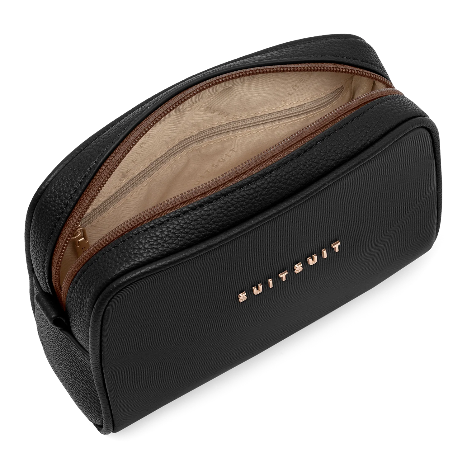 Serenity - Black Olive - Toiletry Bag XL & Make-up Bag - Image 8