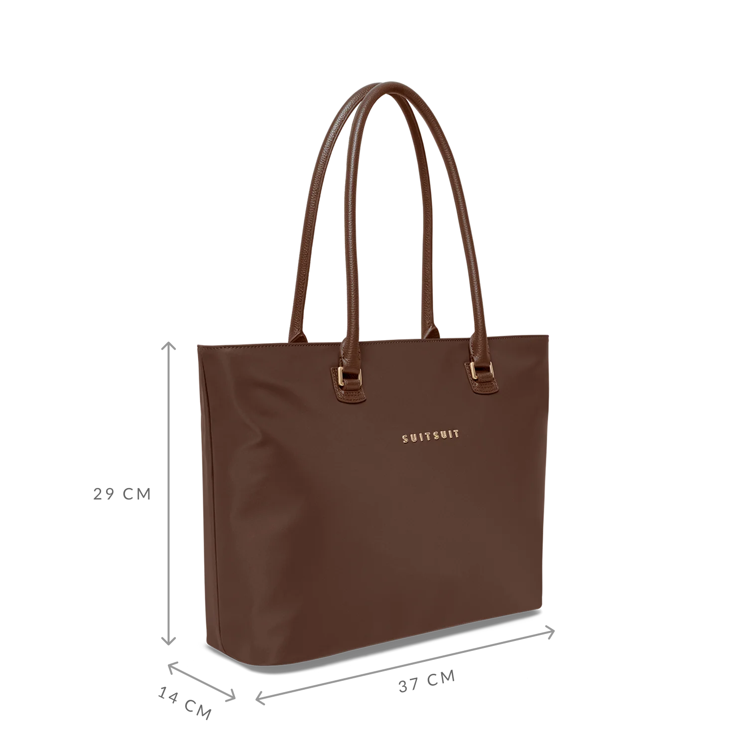 Serenity - Chocolate Brown - Daily Tote - Image 3