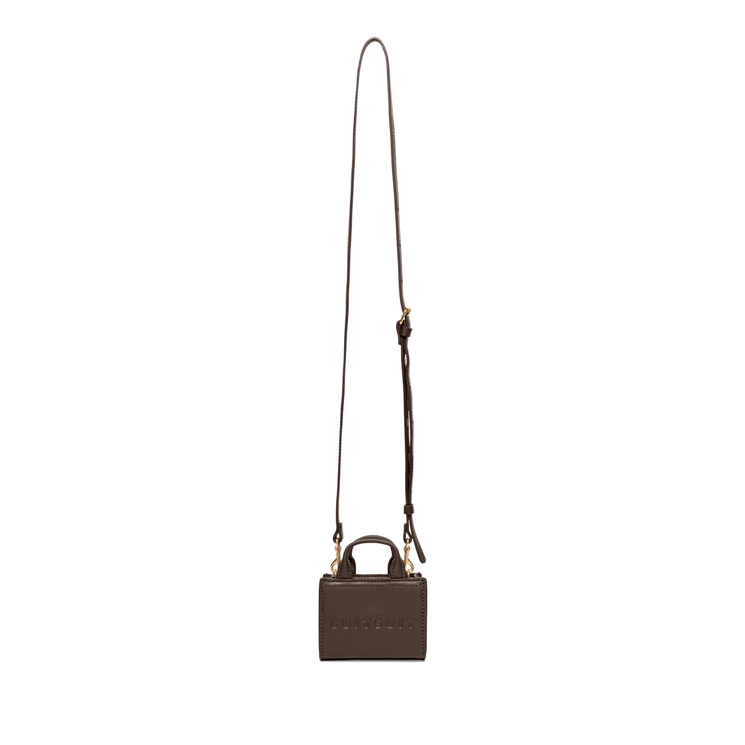 Serenity - Chocolate Brown - Micro Cross Body Bag (Smooth Leather)