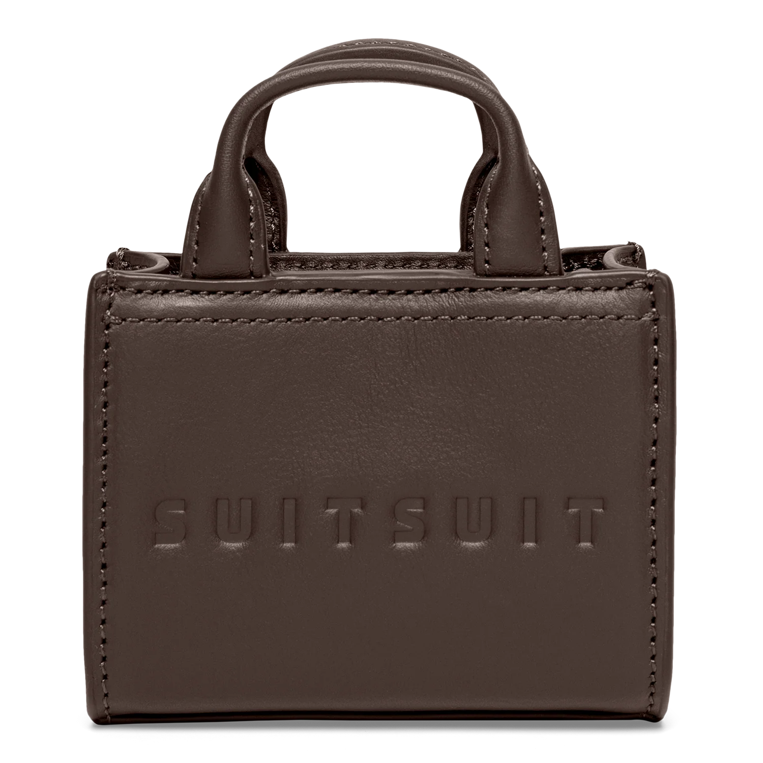 Serenity - Chocolate Brown - Micro Cross Body Bag (Smooth Leather) - Image 2