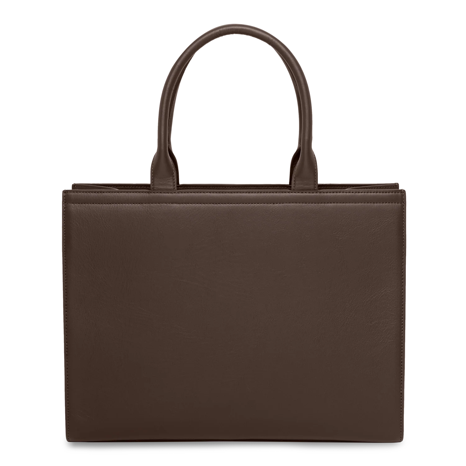 Serenity - Chocolate Brown - Shopper (Smooth Leather) - Image 9