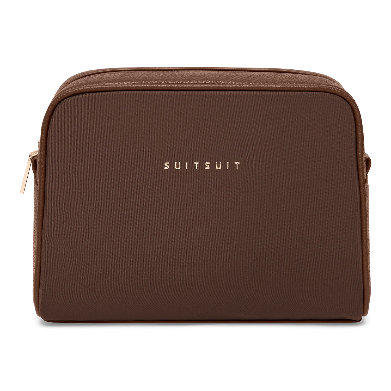 Serenity - Chocolate Brown - Toiletry Bag XL & Make-up Bag - Image 4