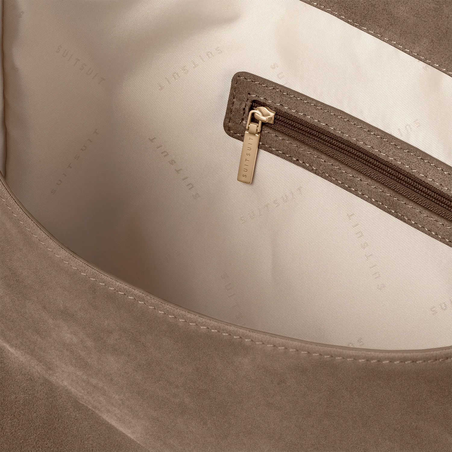 Serenity - Moon Stone - Slouchy Bag (Suede) - Image 5