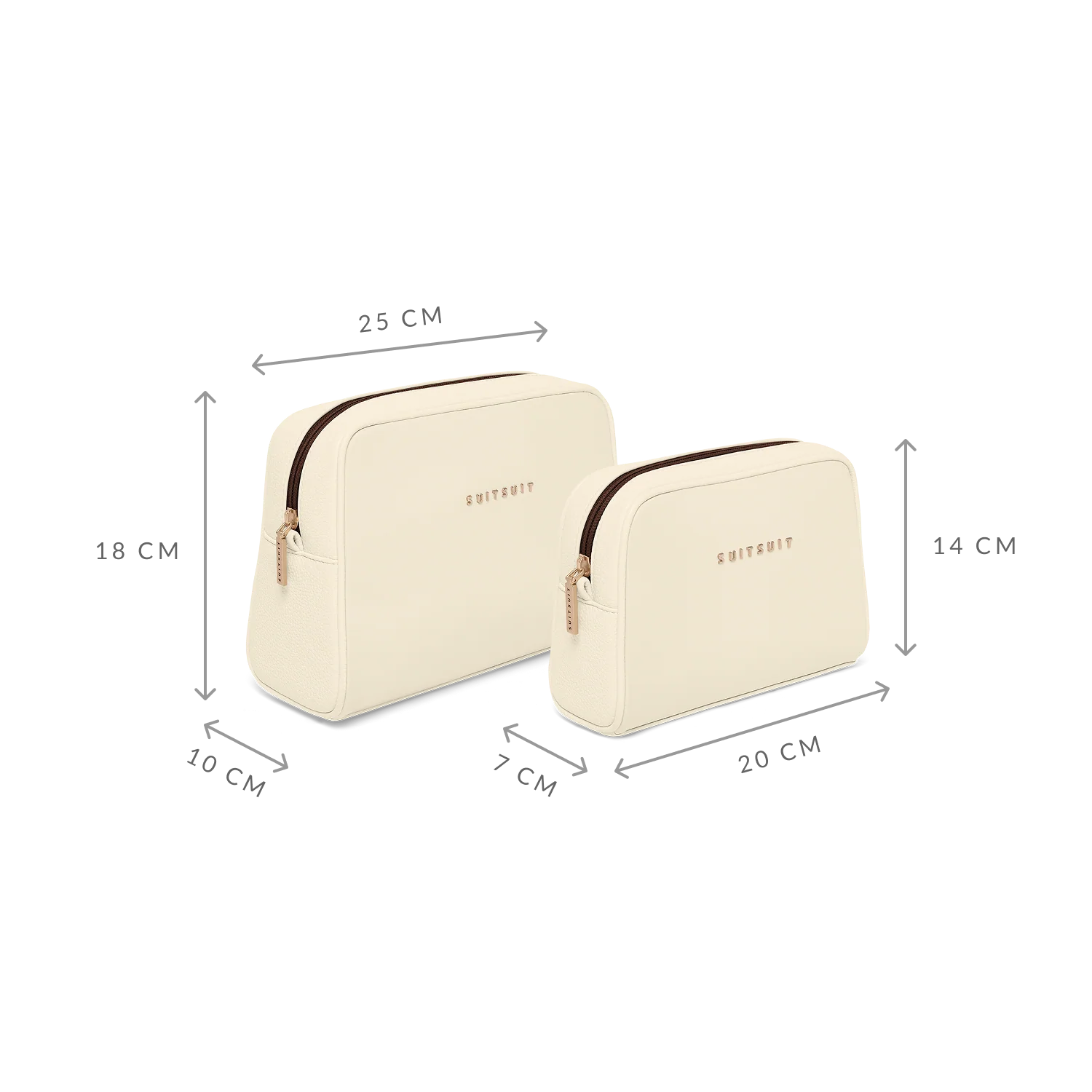 Serenity - Whisper White - Toiletry Bag XL & Make-up Bag - Image 12